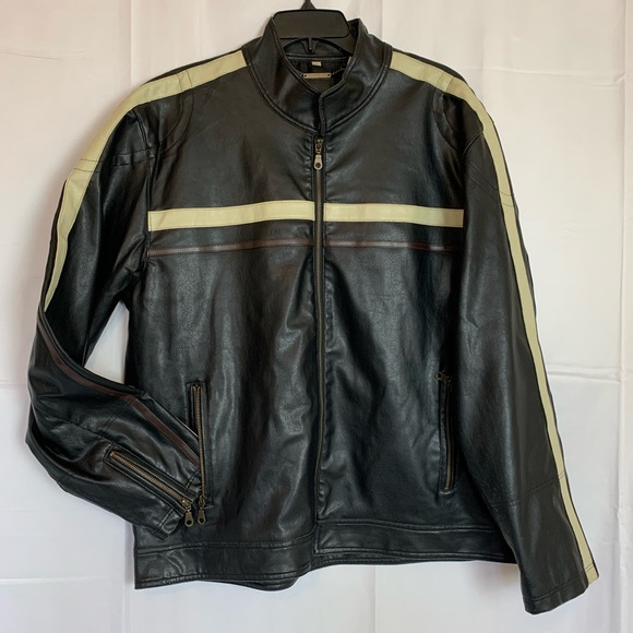 PX Other - PX Moto Vegan Faux Leather Jacket - L